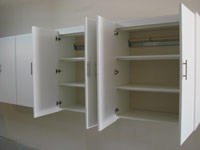 garage cabinet features