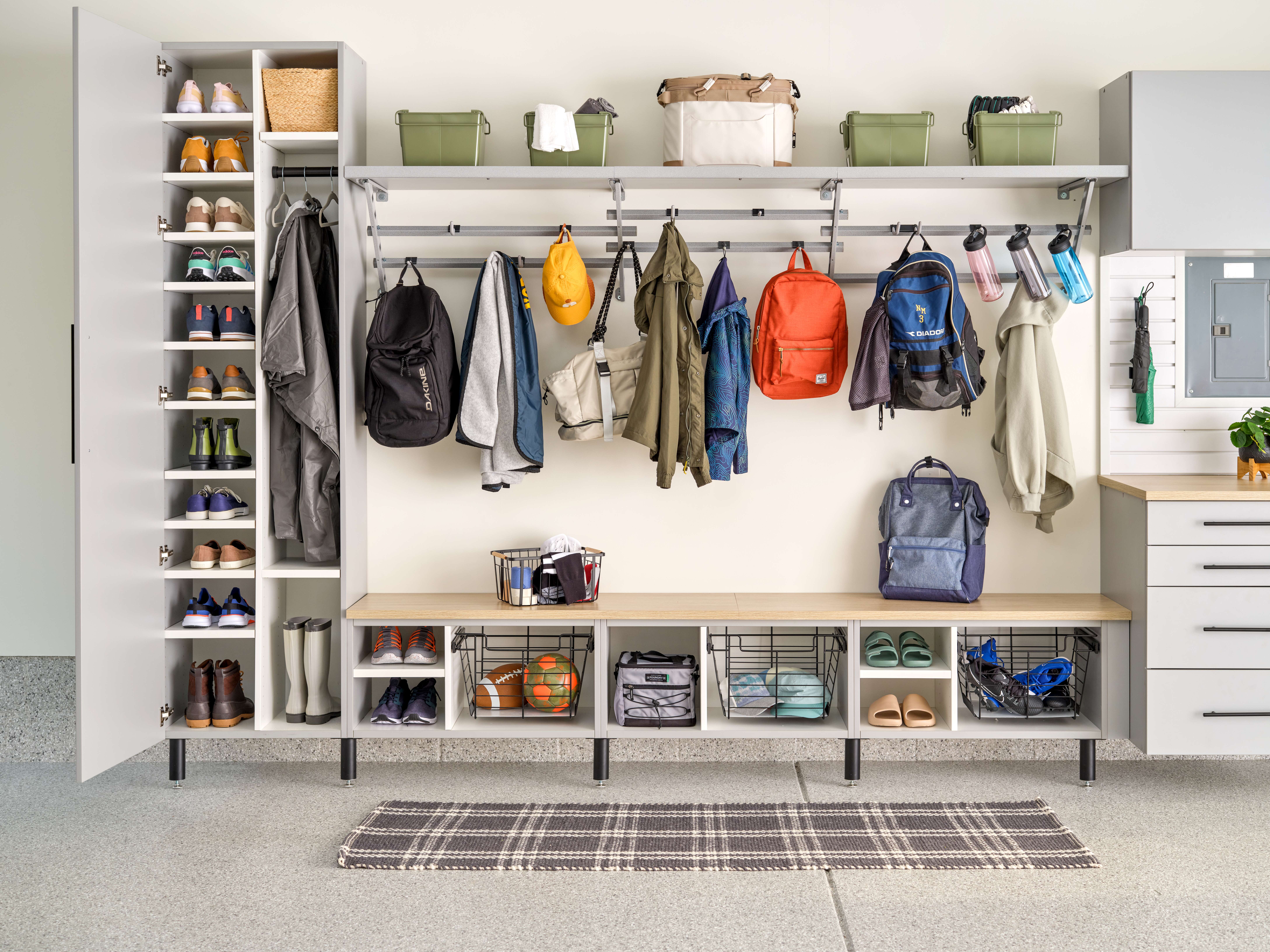 building garage shelves